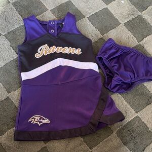 Purple Ravens Cheerleader Dress